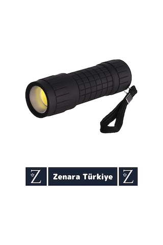 Premium Kamp Avcı Balıkçı Güvenlik Deprem Enerji Tasarrufu Güçlü Beyaz Işık Pilli Mini El Feneri Çok Renkli