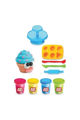 Art Craft Kapkek Oyun Hamuru Seti 224 Gr Dede 03273