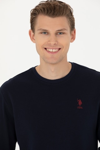 U.s. Polo Assn. Yuvarlak Yaka Lacivert Erkek Sweatshirt 1668658 Lacivert