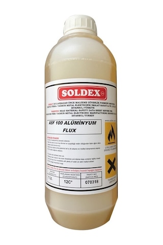 Soldex ASF-24 Alüminyum Flux Lehim Suyu 250 ML