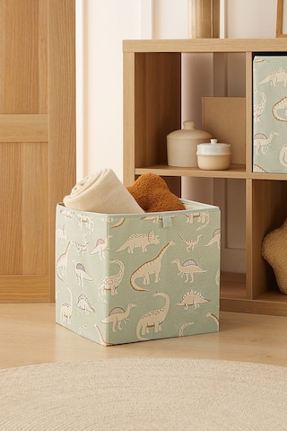 Ocean Home Textile Çocuk Odası Dinozor Kutu 33 x 30 x 33 CM