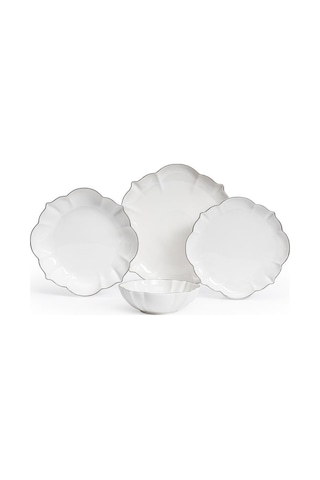 Maxx Doria Compass Platinum 6 Kişilik 24 Parça Yemek Takımı Pa2090