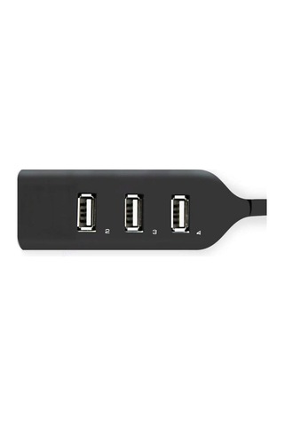 4 Bağlantı Noktası Usb 2.0 480 Mbps Yüksek Hızlı Usb Hub Dizüstü Bilgisayar Pc İnce Küçük Mini