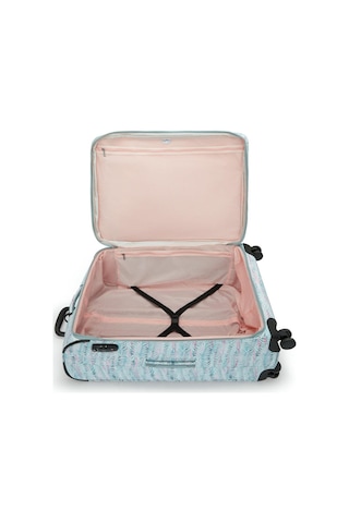 New Youri Spin L Büyük Boy Tekerlekli Valiz Desenli