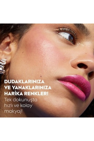 Pembe Renkli Dudak Bakım Kremi, Spf30 Koruma Ve Nemlendirme