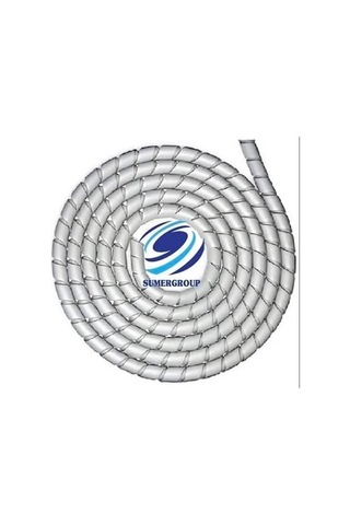 4mm Kablo Toplayıcı Spiral Gri 100 Metre