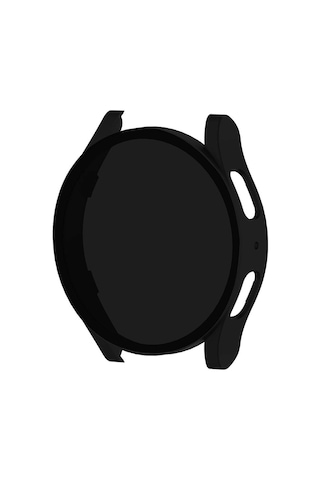 Galaxy Uyumlu Watch 5 44mm Sert Pc Kasa Ve Privacy Hayalet Ekran Koruyucu Mkst Watch Gard 32 - Siyah