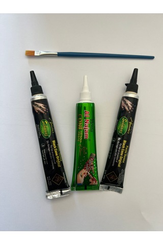 Enhavalı Enhavalı Geçici Dövme Tattoo Şablonu 27'li + Kına 3'lü + Fırça