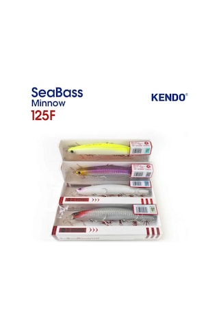Kendo Seabass Minnow 12.5Cm 21G Floating Suni Yem (539186229)