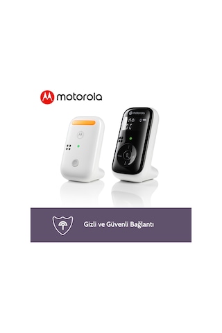 Motorola PIP11 Dect Dijital Bebek Telsizi Beyaz - Siyah
