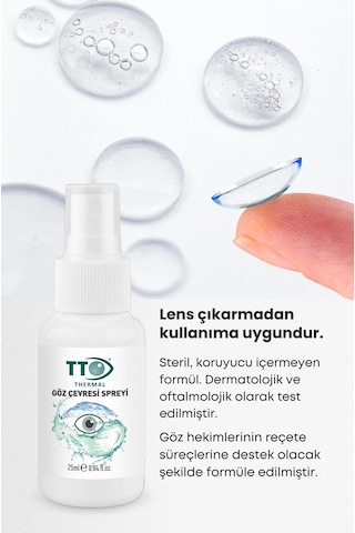 Tto Göz Çevresi Spreyi 25 Ml