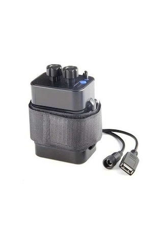 Besthome1 Usb Dc Çift Şarj Portlu 6 Hücreli 18650 Pil Kutusu, Aşırı Şarj Koruması, Lehim Gerektirmez