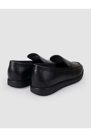 Cabani Teratas %100 Hakiki Deri Siyah Erkek Loafer