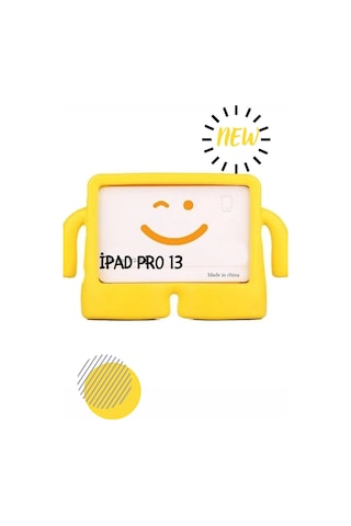 Apple Uyumlu iPad Pro 13 2024 Redclick Çocuklar İçin İbuy Standlı Tablet Kılıf Klasik
