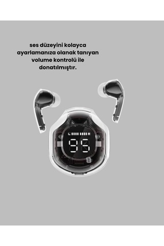 Kablosuz Şarj Destekli Hafif Ve Güçlü Kulaklık 1