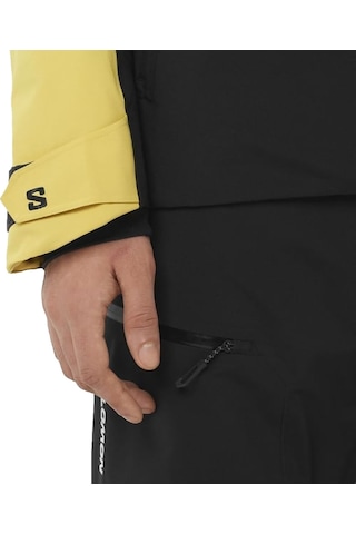 Salomon Salomon Brilliant Erkek Sarı Kayak Ceketi 6224 Sarı