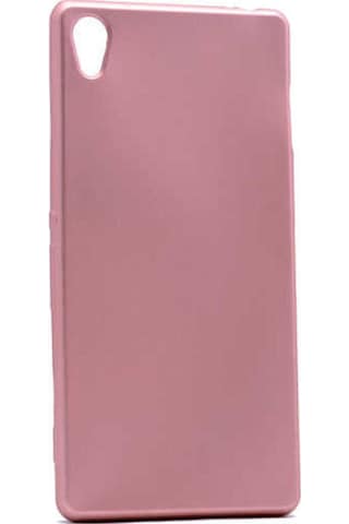 Sony Xperia Z3 Kılıf Zore Premier Silikon Kapak Rose Gold