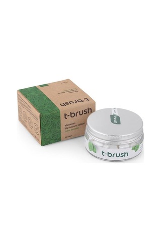T-Brush Nane Aromalı Florürsüz Diş Macunu 90 Tablet