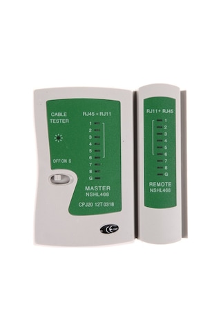 Network Tester RJ11 RJ45 4523A Ledli Cat5 Cat6 Kontrol Test Cihazı