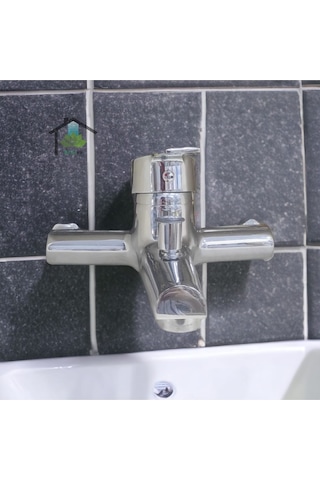 Mintev Krom Baston Borulu Banyo Bataryası Yerli Üretim KROM