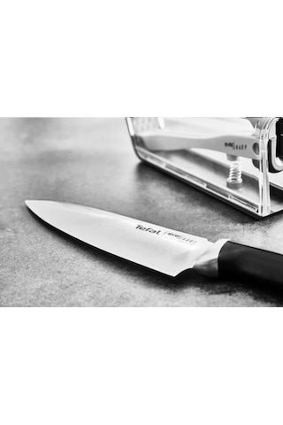 Tefal Ever Sharp Bileyicili Paslanmaz Çelik Şef Bıçak 16.5 CM - 2 Gri