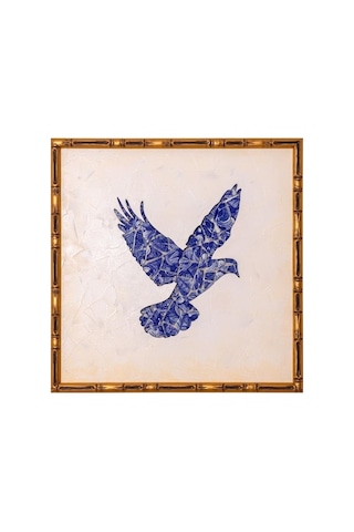 The Mia Tbl0095 Pigeon Tablo 60x60x3 Cm