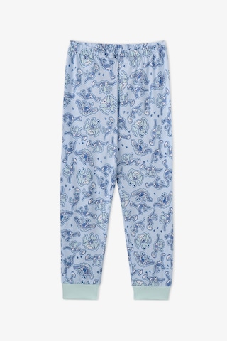 Penti Erkek Çocuk Mavi Historical Dinos Pamuklu Uzun Kollu 2li Pijama Takımı