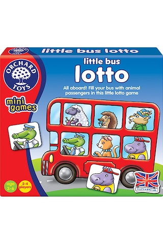 Orchard Little Bus Lotto (Renkli Otobüsler)
