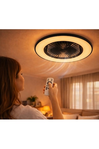 Cata Ct 3011 Yıldız 50w Ledli Tavan Vantilatörü Kumandalı 1 Adet