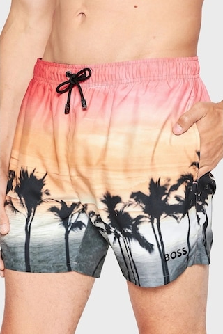 Boss Erkek Mayo Short 50469337 271 Turuncu