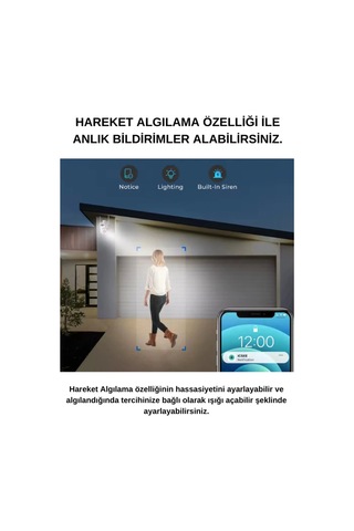Ip Kamera 2+2 Mp 4mp 1080p Vtn-55 Ultra Hd Hareketli Sensör Dış Ortam Ip Çift Kamera