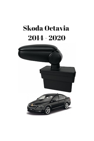 Skoda Octavia 2014 2015 2016 2017 2018 2019 2020 Uyumlu Araca Özel Kolçak Kol Dayama Orta Konsol