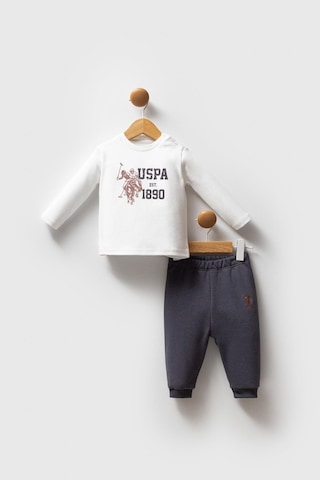 U.s. Polo Assn Erkek Bebek 3'lü Takım Füme-2080 Füme