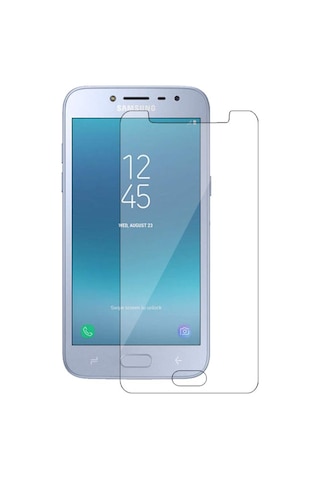 Samsung Uyumlu Galaxy J2 Pro Nano Kırılmaz Cam Ekran Koruyucu Şeffaf
