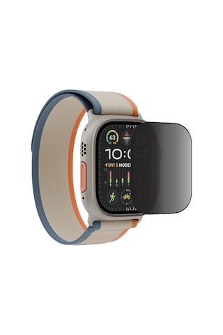 Apple Uyumlu Watch Ultra 1-2 Ipg Privacy Hayalet Ekran Koruma, Gizlilik Filtreli 2 Adet