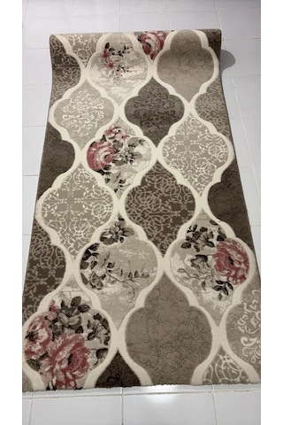 Merinos Akrilik Halı 100x230 Yolluk Halı Renkli