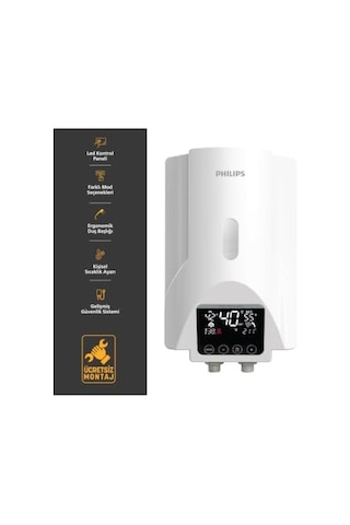Philips Dijital Banyo Şofbeni Awh1540/62 Montaj Dahil