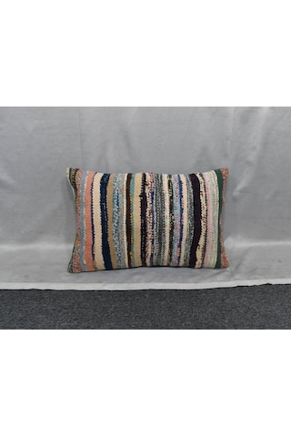 Zehra Abla Halı Yeni El Dokuma Dekoratif Kilim Kırlent Yastık Kılıfı 6238