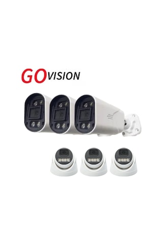 6 Adet 2mp Ahd Güvenlik Kamerası Full Hd, Gece Görüşlü 6 Adet 2mp Ahd Güvenlik Kamerası Full Hd, Gece Görüşlü