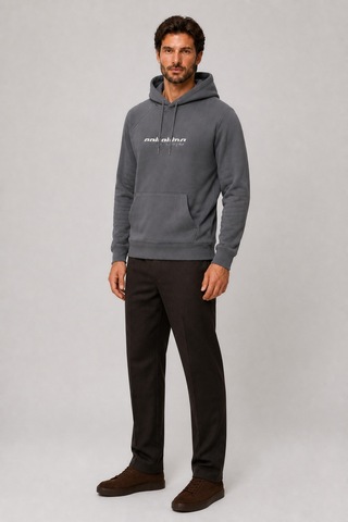 Redline Consume Erkek Regular Fit Kapüşonlu Sweatshirt Antrasit