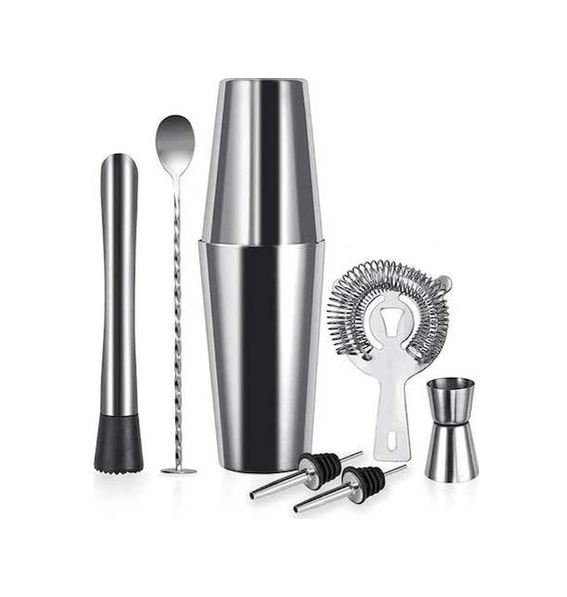 Zyzqstore 7 Parça Boston Shaker Kokteyl Seti 750 Ml Avantajlı Set