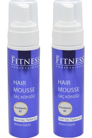 Fitness Professional Vitamin B5 Extra Güçlü Saç Köpüğü 2 x 250 ML