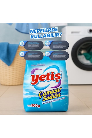 Yetiş Çamaşır Sodası 500 G