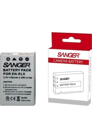 Sanger En-El5 Nikon Uyumlu Batarya