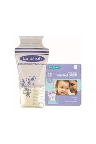 Lansinoh Anne Sütü Saklama Poşeti 25 Adet