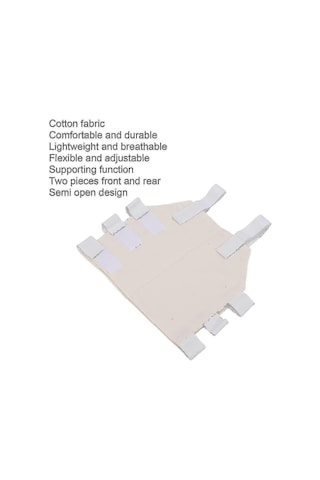 Interkostal Kas Gerginliği İçin Göğüs Destek Korsesi, Kırık Kaburgalar İçin Nefes Alabilir Göğüs Desteği