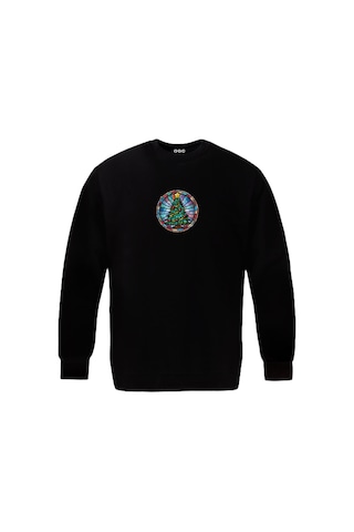 Ogc Yılbaşı Ağacı Unisex Sweatshirt Siyah