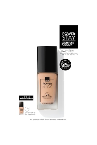 Avon Power Stay Mat Fondöten 220G Light Nude