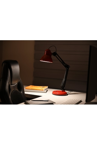 Okmino Akrobat Masa Lambası Kırmızı