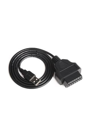 Sones Araba Obd 2 Dişi - Usb Konektörü Obd Fiş Gps Kablosu, Kablo Uzunluğu: 1m